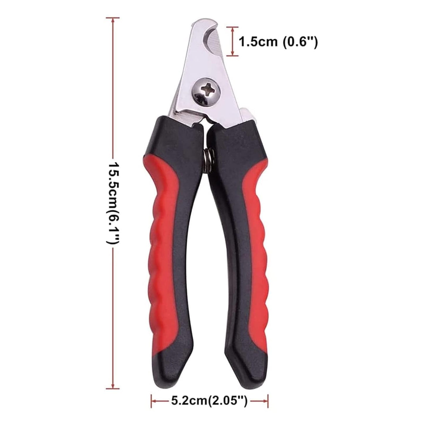 Petstrack Professional Animal Nail Cutter Clipper Trimmer Filer for Small, Medium and Large Dogs, Puppies, Cats and Kittens Claw Grooming Tool Set