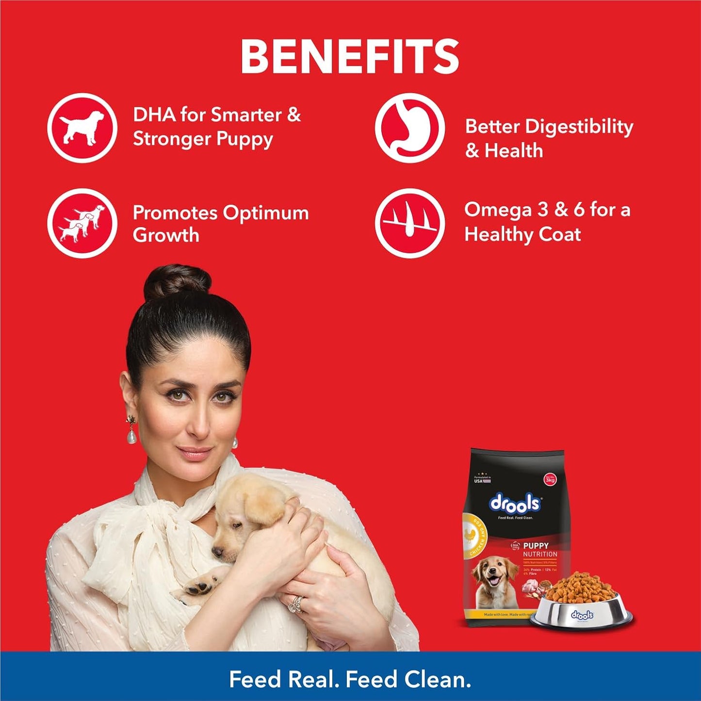 Drools Chicken and Egg Puppy Dry Dog Food