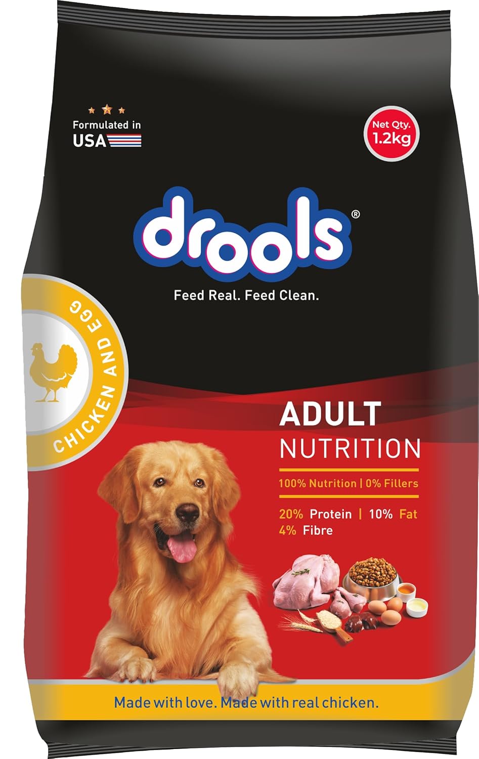 Drools Chicken and Egg Adult Dry Dog Food