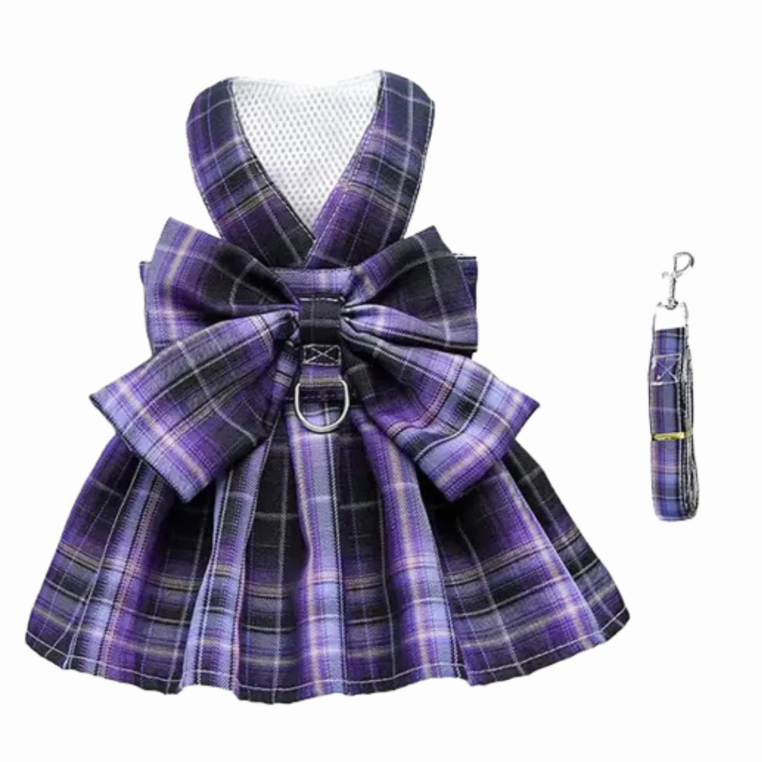 Cat harness and leash set ( Colour may vary)