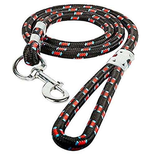 Rope for dogs with strong hook and metal hook for all dog breeds and sizes