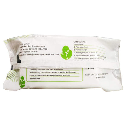 Smarty pet wipes Pack of 2 Pcs