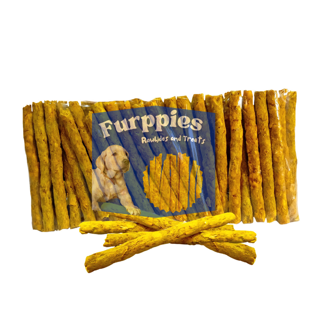 Furppies Rawhite Bones || 1kg || Furppies Pets || Chewbone for Dogs | Bones for adult dogs to chew | Rawhide Bones