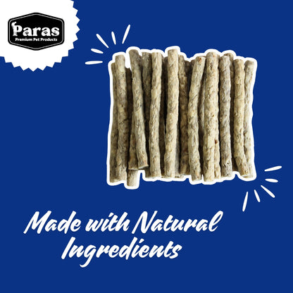 Paras natural flavour chewstick made with natural ingredients